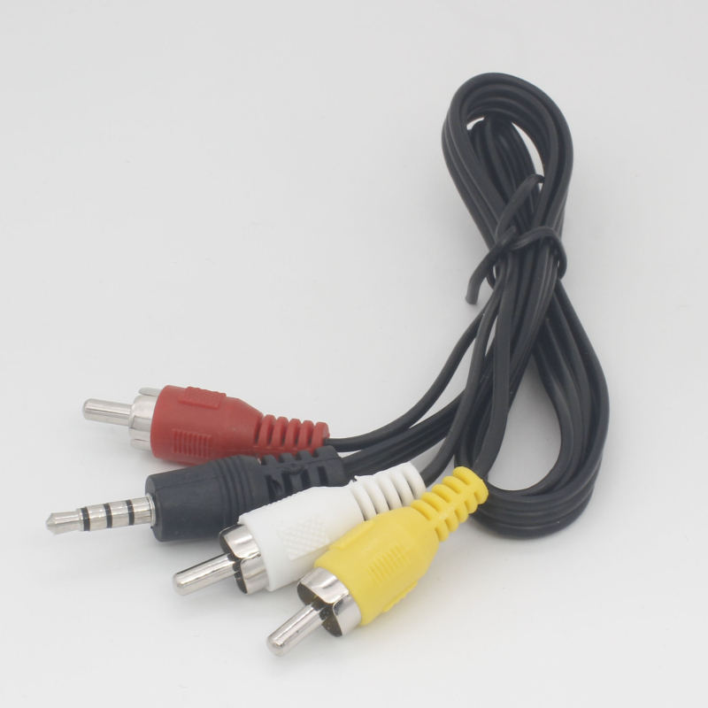 Guoxin AV kabel 3,5 mm, kompatibilan sa set-top boxom, jezgro bakreno-obaljene čelične žice, bakreni vodič
