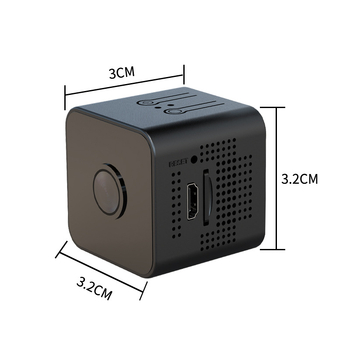 X1 Juhtmevaba turvakamera, 1080P öise nägemisega, TF-mälu, 90-minutiline tööaeg