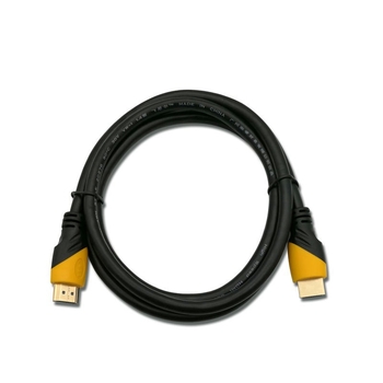 HDMI кабел за компютър с позлатени контакти, меден проводник, дължина 1,5 м, адаптер кабел