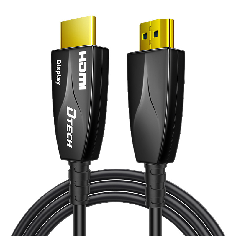 Dite HDMI оптичен кабел с оптично влакно, дължина 2 м, златни контакти, адаптерен кабел