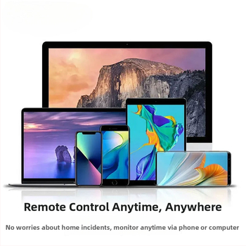 A12 Bezvadu āra drošības kamera – 1080p, Nakts redzamība, Trauksmes atklāšana, Trauksmes paziņojums