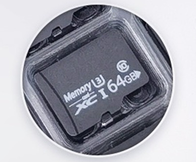 ZC-M8 kaasaskantav kehakaamera TF-kaardiga, 1-5 MP, ABS-korpus, 1-3 tunni tööiga