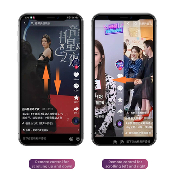 S6 Bluetooth tālvadība viedtālrunim – S6, uzlādējama baterija, ABS + mīksts silikons, Type-C interfeiss, saderīgs ar Android un iOS