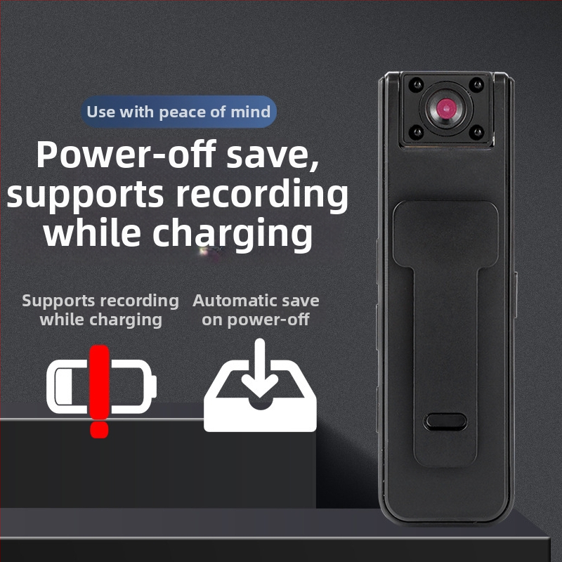 A9 kabatas klipa kamera, 1080P video, 1.0 MP sensors, līdz 128 GB atmiņai, 180 min darbības laiks