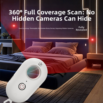 Bezvadu detektors — pret uzkodu, daudzfunkcionāls kameru detektors ar infrasarkano signālu — Modelis T9, 5V, iekšējai lietošanai viesnīcā