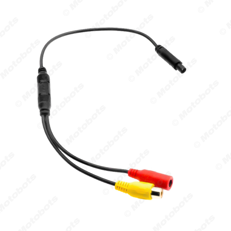 FEELDO 5678 4-pinski BMW na AV Lotus sučeljeni adapter za kameru za stražnji pregled, univerzalno, 12V, plastično kućište