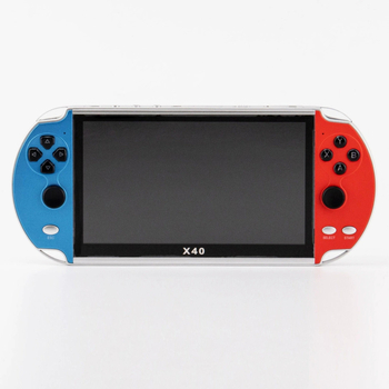 Divu spēlētāju retro rokas spēļu konsoles — 16GB atmiņa, USB interfeiss, 3,5 mm audio, MP4 atskaņotājs