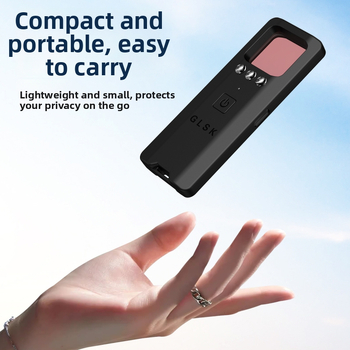 Gudrs kameras detektors viesnīcām, aizsardzība pret uzraudzību un ierakstu, USB infrasarkanais detektors – Modelis: Camera infrared detection; Spriegums: 3.7V; Svars: 0.5 kg