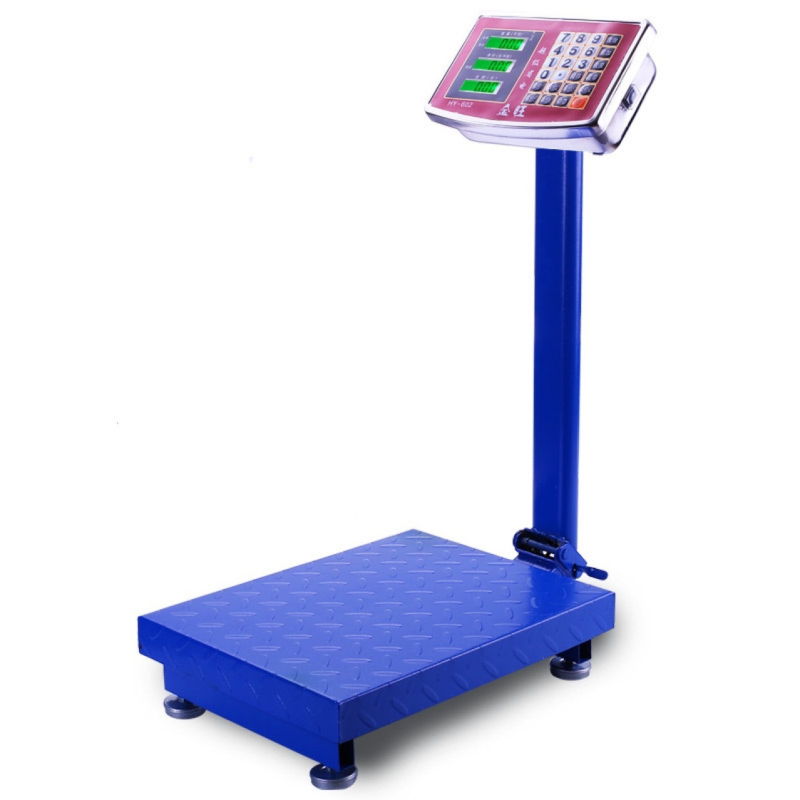 Elektronička platformska vaga s nosivošću 150 kg za komercijalnu uporabu