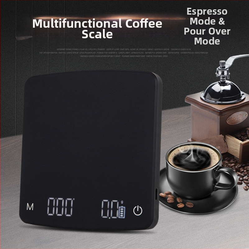 Inteligentna vaga za kavu s automatskim mjerenjem vremena pečenja, kuhinjska vaga, model R20, Xiao Mo Shan, USB punjenje