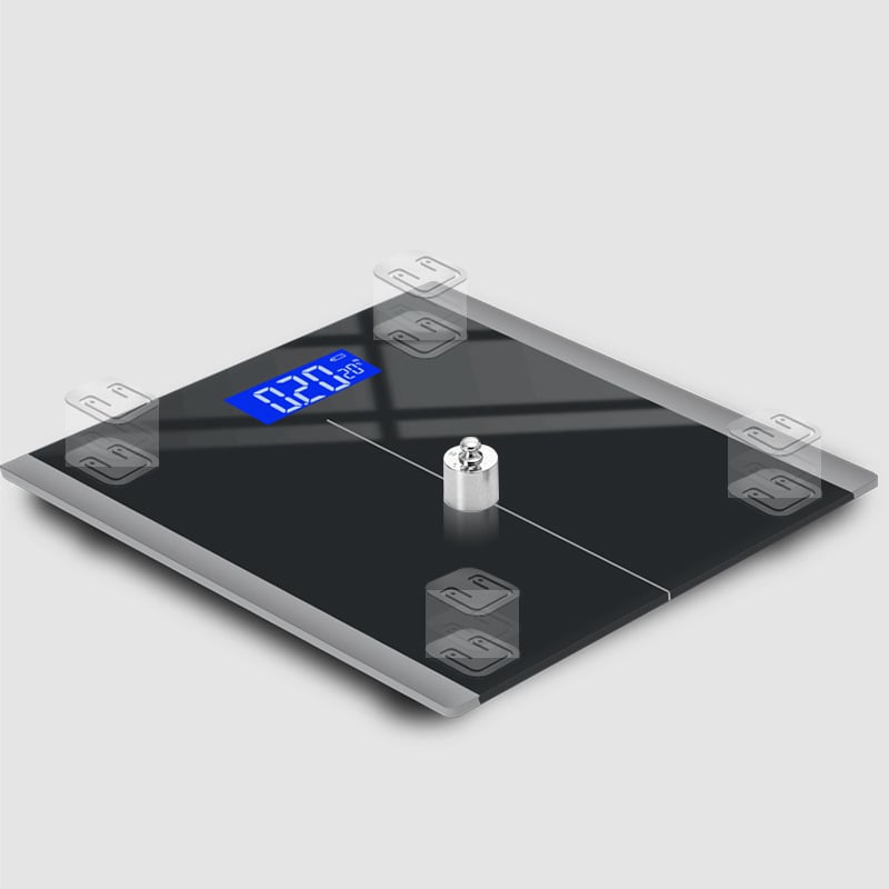 Balaci Elektronička vaga – Visoka preciznost, Kapacitet 180 kg, Kompaktan dizajn, Napajanje 2x AAA, Za odrasle