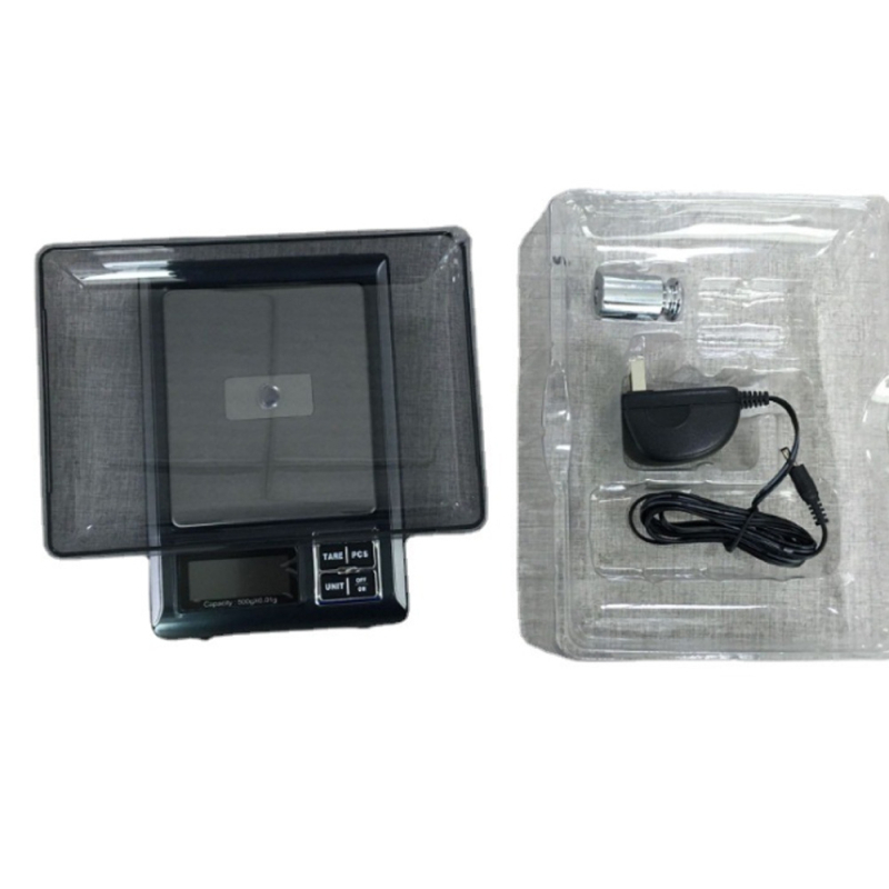 Prijenosna precizna elektronička vaga za nakit, točnost 0,01 g, raspon mjerenja 1–3000 g, elektroničko mjerenje, napajanje mrežno ili baterijsko