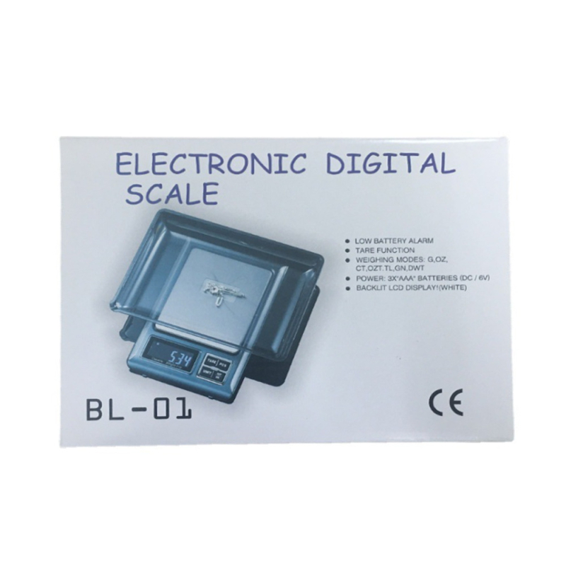 Prijenosna precizna elektronička vaga za nakit, točnost 0,01 g, raspon mjerenja 1–3000 g, elektroničko mjerenje, napajanje mrežno ili baterijsko