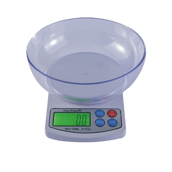 Mingheng MH-689 Digitalna kuhinjska vaga, 3 kg × 0,1 g, 6 kg × 0,1 g, 10 kg × 1 g – Precizna gram vaga za hranu, pečenje i medicinsku upotrebu