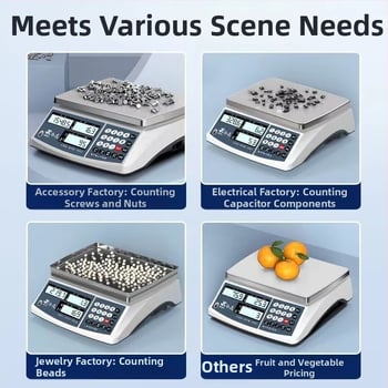 SY loendur-skaala — täpsus 0,1 g, mõõtmisvahemik 0,1 g–40 kg, elektrooniline mõõtmine, toide: aku või võrgupinge