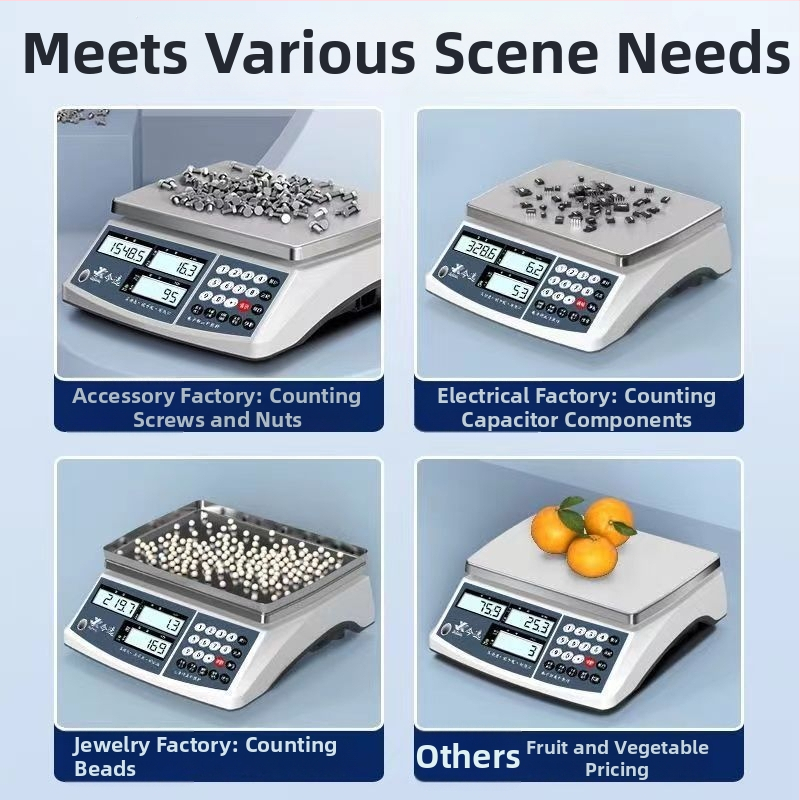 SY loendur-skaala — täpsus 0,1 g, mõõtmisvahemik 0,1 g–40 kg, elektrooniline mõõtmine, toide: aku või võrgupinge