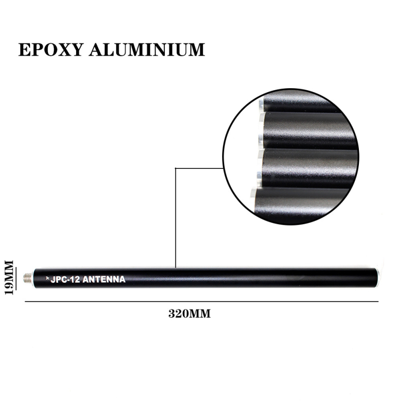 JPC-12 Μίνι Φορητή Κεραία Κοντινών Ραδιοκυμάτων, Εύρος Συχνοτήτων 7–50 MHz, Ενίσχυση 1, Αντίσταση 50 Ω