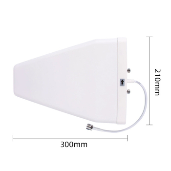 Vanjska logaritamska periodična antena, 800–2700MHz, dobitak 8/9 dBi, impedancija 50 Ω, SWR ≤ 1,5