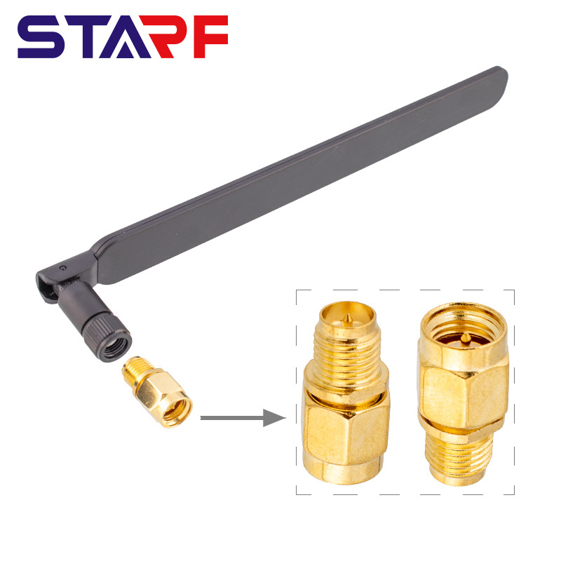 Unutarnja antena LoRa/LoRaWAN, 5 dBi, RP-SMA muški konektor, 915–2600 MHz, 50 Ω, VSWR ≤1,5