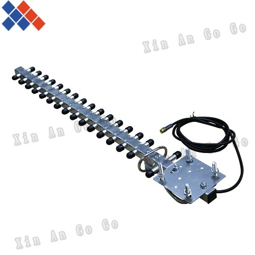 Vanjska usmjerena Yagi antena za Wi‑Fi 2,4 GHz, 16 elemenata, dobitak 25 dBi, impedancija 50 Ω, VSWR ≤ 1,5