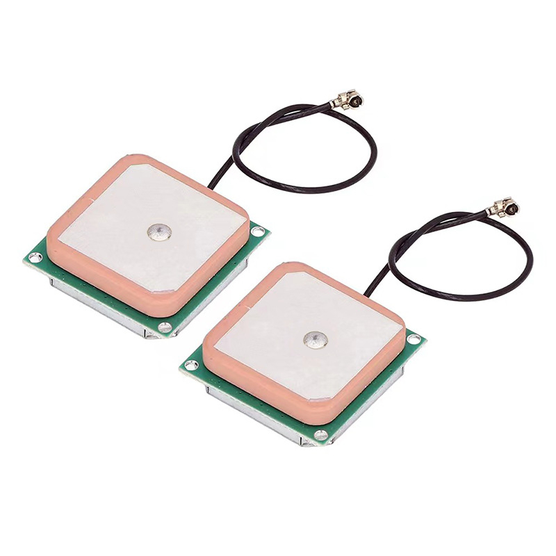 YX-GPS + BD keramická anténa – GPS BeiDou dvojmodulová aktívna anténa s vloženou keramickou anténou, zisk 28 dB, 1575 MHz, 50 Ω, SWR ≤ 1.5, 3–5 V