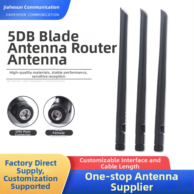 5 dB Blade SMA anténa pre 5G a Wi‑Fi routery