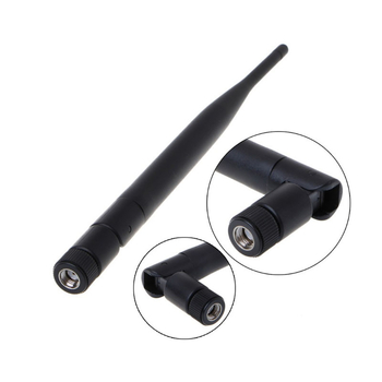 2,4 GHz WiFi antena, vanjska sklopiva antena sa SMA ženskim konektorom, dobitak 5 dBi, 50 Ω impedancija, SWR ≤ 1.5