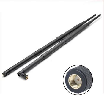 WiFi-routerhez való duál-sávú antenna 2.4G/5.8G, 9 dBi nyereség, ragasztóoszlop formájú, férfi és női csatlakozók