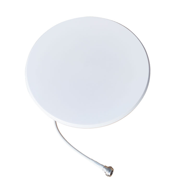 Polaritás nélküli vékony mennyezeti antenna villák és szállodák számára, 4G/5G teljes sávos lefedettség, omnidirekcionális