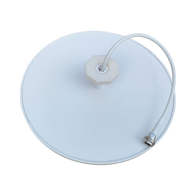 Polaritás nélküli vékony mennyezeti antenna villák és szállodák számára, 4G/5G teljes sávos lefedettség, omnidirekcionális
