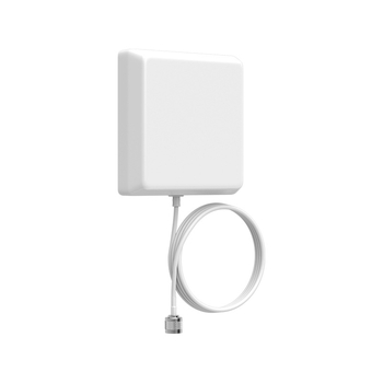 Antena plană direcțională pentru montaj pe perete, 698–2700 MHz, impermeabilă pentru exterior, polarizare unică