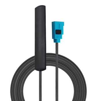 GSM/4G patch antenna, 5 dB, 50 Ω, 824–2170 MHz, SWR ≤1.5, 5 V, FAKRA csatlakozó, 3M ragasztó