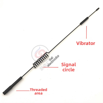Vanjska uspravna 4G LTE antena s usisnim držačem, dobitak 5, 50 Ω, raspon frekvencija 433–2700 MHz, SWR ≤1.5