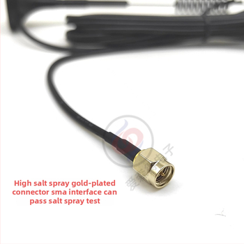 Vanjska uspravna 4G LTE antena s usisnim držačem, dobitak 5, 50 Ω, raspon frekvencija 433–2700 MHz, SWR ≤1.5