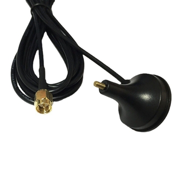 4G LTE antena s usisnim držačem – visoki dobitak 7 dBi, SMA priključak, RG58U, 50 Ω, VSWR ≤ 1,5