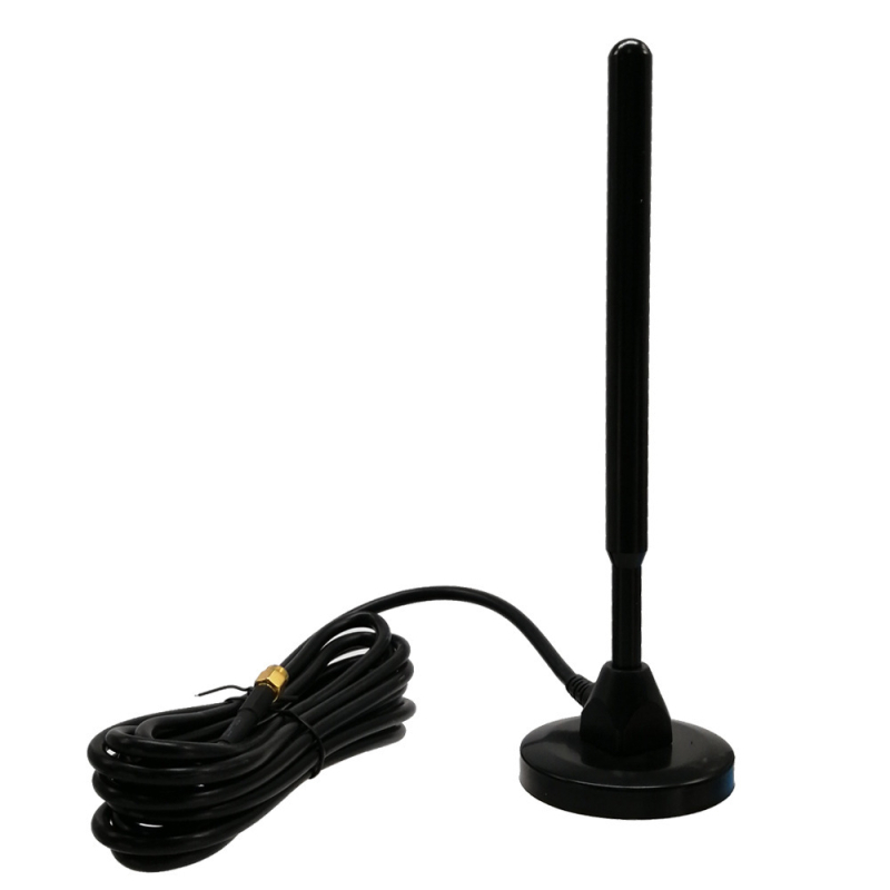 4G LTE antena s usisnim držačem – visoki dobitak 7 dBi, SMA priključak, RG58U, 50 Ω, VSWR ≤ 1,5