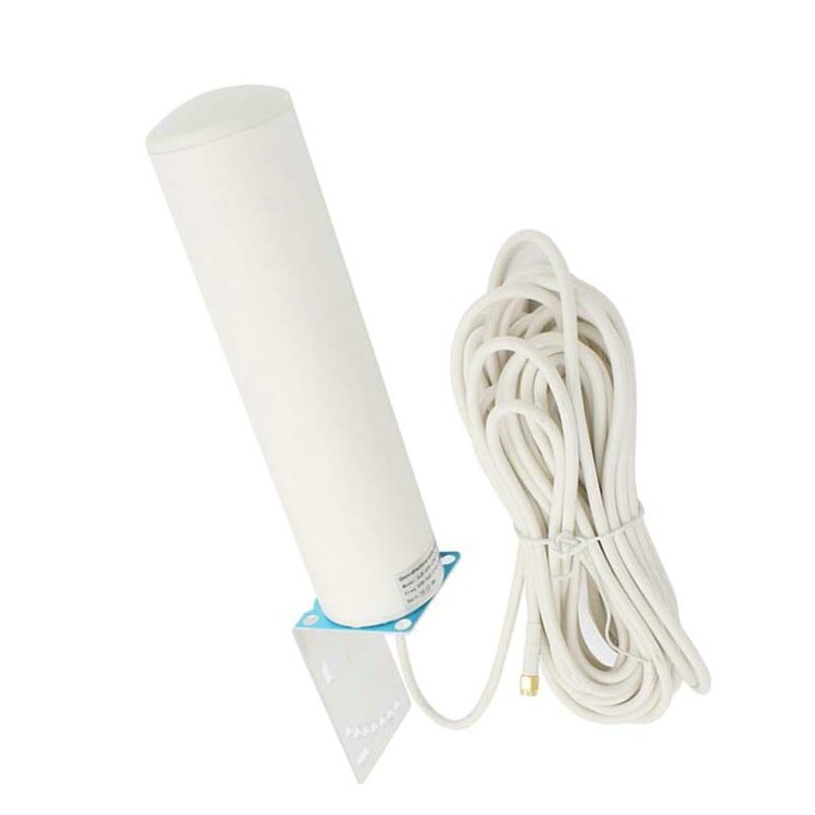 Vanjska vodootporna antena za 3G/4G usmjerivač, cilindričnog dizajna, SMA muški konektor, 50 Ω, 12 dBi, raspon frekvencija 698-960/1710-2700 MHz, SWR ≤1.2