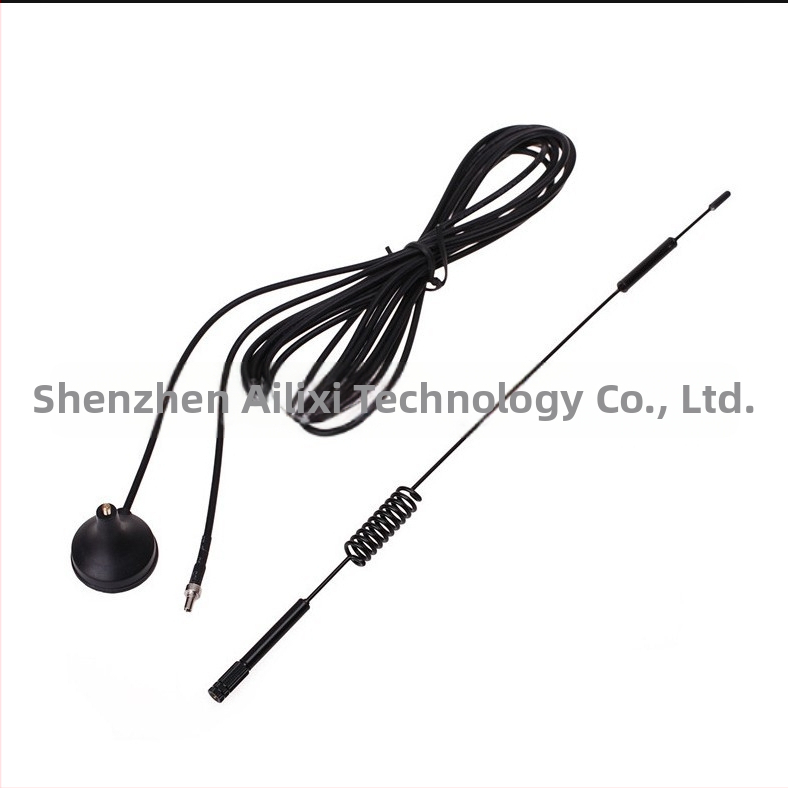 AH-LINK SMA omnidirektívna vonkajšia anténa pre GPRS/GSM/3G/4G, 50 Ω, zisk 12 dB, SWR ≤ 1.5, prísavné uchytenie