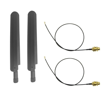 4G skladacia anténa s IPX signálnou líniou pre mobilné routeri 4G/3G, zisk 5, 700–2700 MHz, 50 Ω, SWR ≤1,5, 5 V