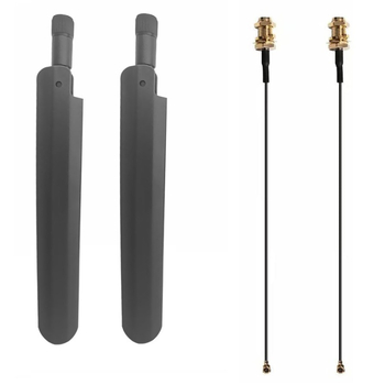 4G skladacia anténa s IPX signálnou líniou pre mobilné routeri 4G/3G, zisk 5, 700–2700 MHz, 50 Ω, SWR ≤1,5, 5 V