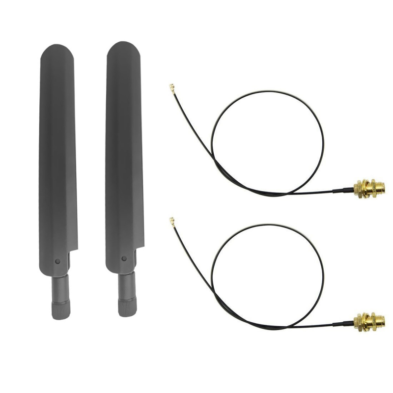 4G skladacia anténa s IPX signálnou líniou pre mobilné routeri 4G/3G, zisk 5, 700–2700 MHz, 50 Ω, SWR ≤1,5, 5 V