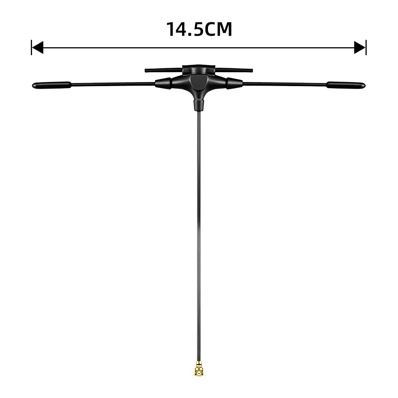 FPV antena za dron, dvopojasna 915MHz/2.4GHz, T-tip dizajn, visokih 8 dBi dobitka, za daljinsko bežično upravljanje s velikim dometom