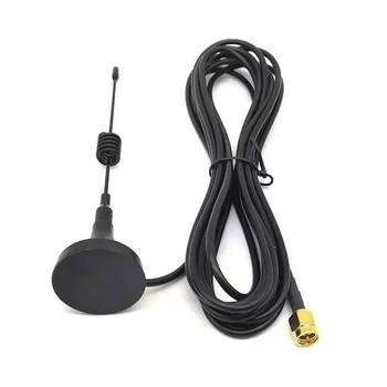 Junyu Magnetna antena s usisnom čašom, 433–470 MHz, RG174 kabel, SMA muški konektor, visoki dobitak
