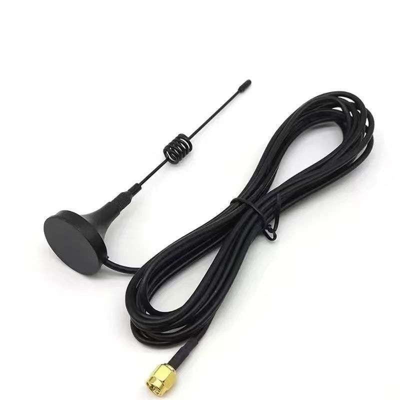 Junyu Magnetna antena s usisnom čašom, 433–470 MHz, RG174 kabel, SMA muški konektor, visoki dobitak