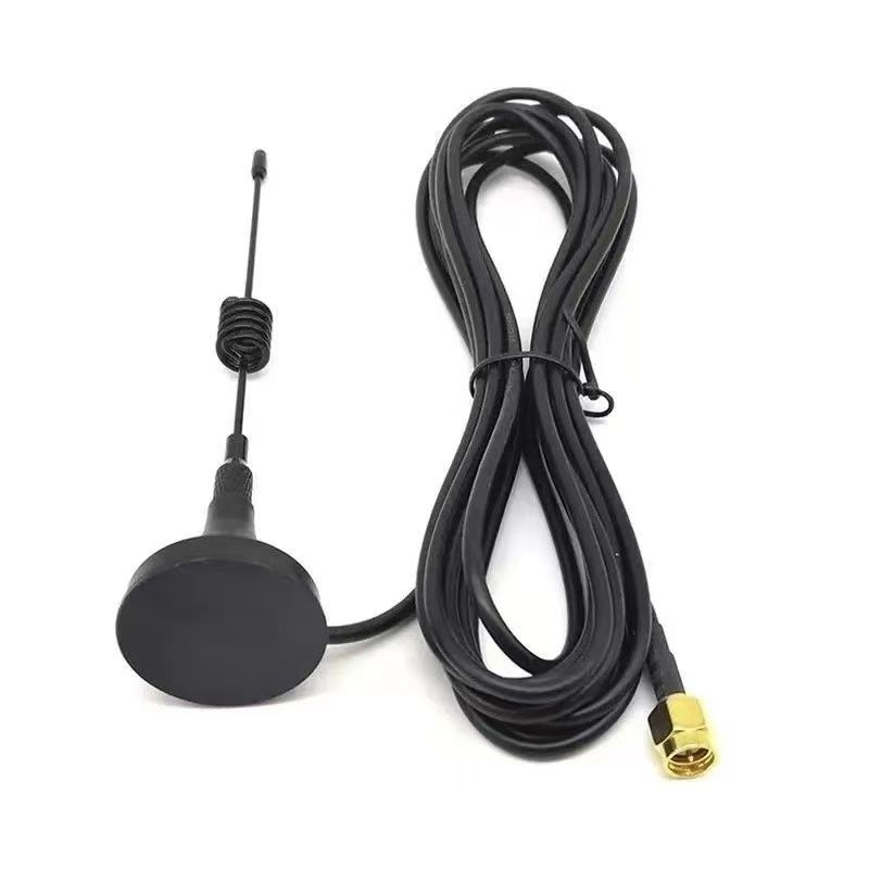 Junyu Magnetna antena s usisnom čašom, 433–470 MHz, RG174 kabel, SMA muški konektor, visoki dobitak