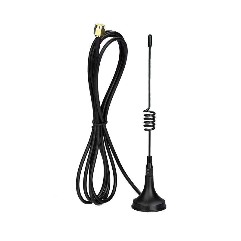 Junyu Magnetna antena s usisnom čašom, 433–470 MHz, RG174 kabel, SMA muški konektor, visoki dobitak