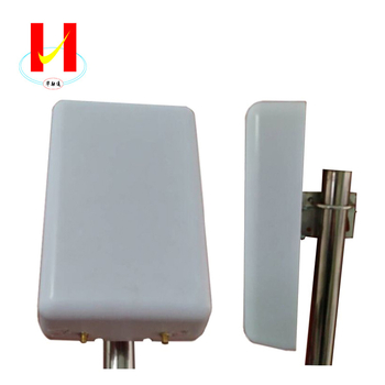 Vanjska zidna plosnata antena, dvopolna, frekvencijski raspon 806-960/1710-2700 MHz, dobitak 6/8 dBi, impedancija 50 Ω, SWR ≤ 2.0, model TDJ-0827BGAN
