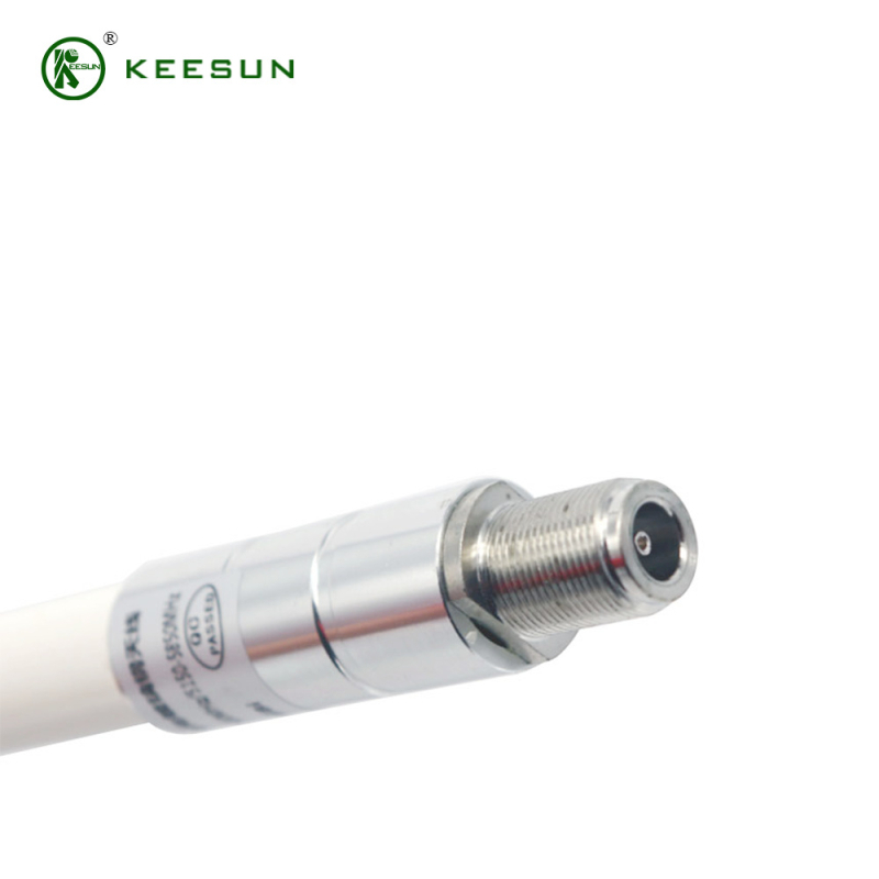 KEESUN FG00050 FRP omnidirekcijska antena za vanjsku baznu stanicu UWB, 3.4–3.8 GHz, 50 Ω, SWR ≤ 1.92, Dobitak 6.0–6.5 dBi, 20 V