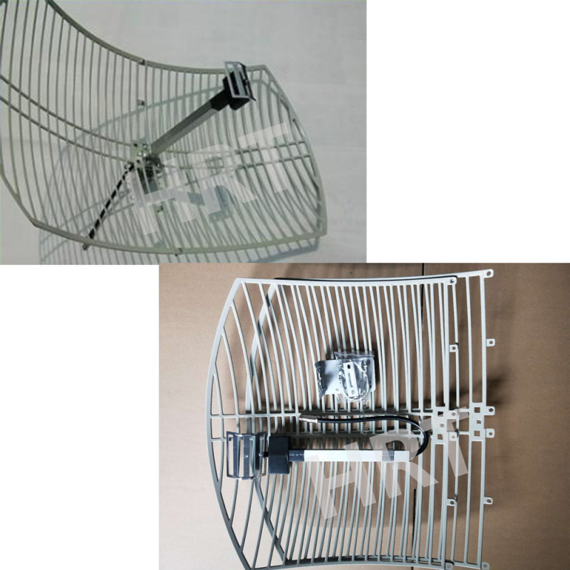 Vanjska parabolična mrežasta antena za WiFi 2,4 GHz, dobitak 21 dBi, 50 Ω, VSWR ≤1,5