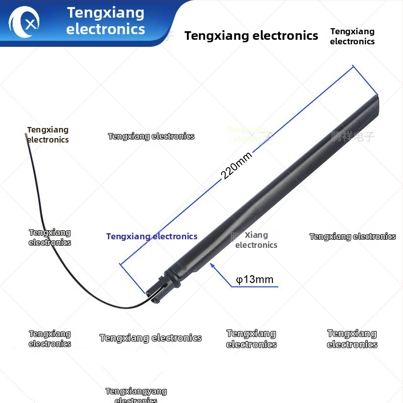 Tx-ap84 Tengxiang Glue-Stick Anténa, zisk 2–12 dBi, prispôsobiteľný frekvenčný rozsah, impedancia 50/70 Ω, SWR ≤1.8